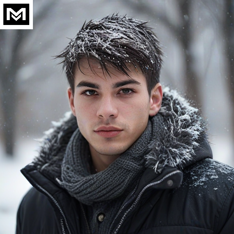 Layered wolf cut