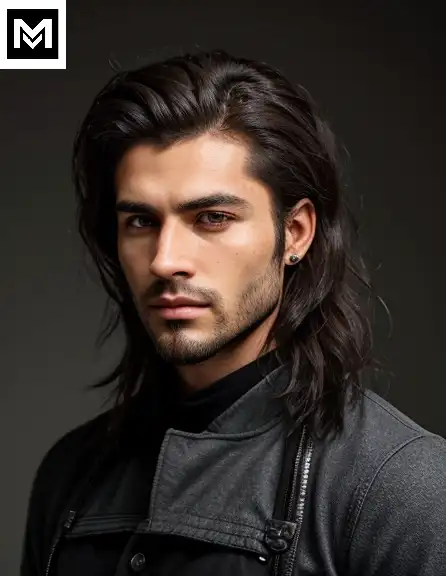 Wolf cut hairstyle for Long hair