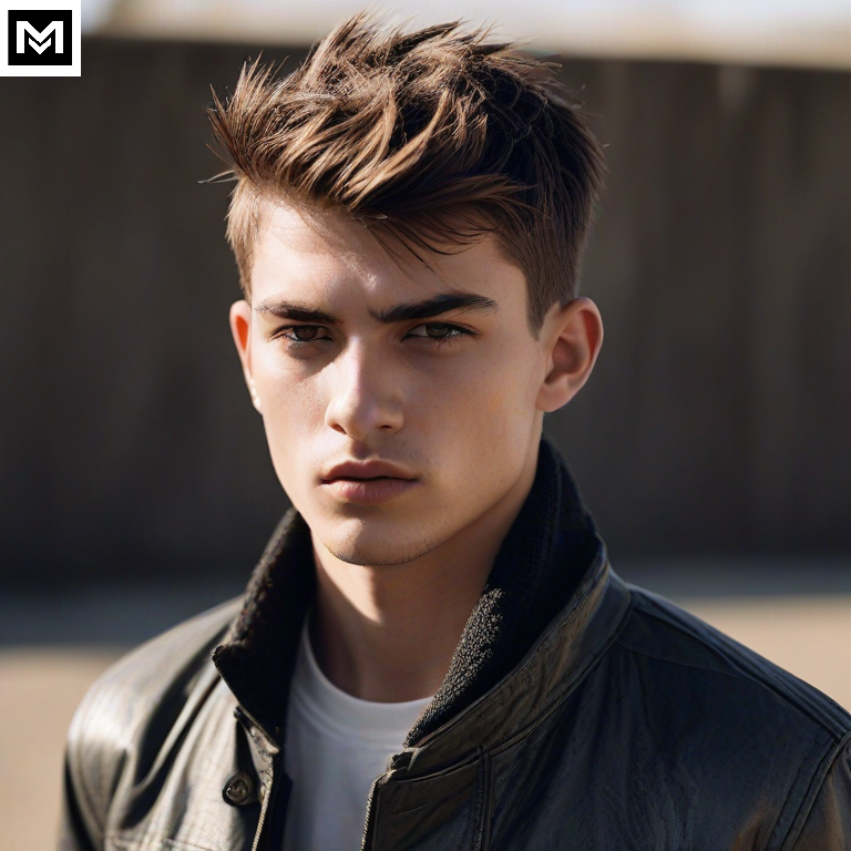 Wolf cut hairstyle for Short hair