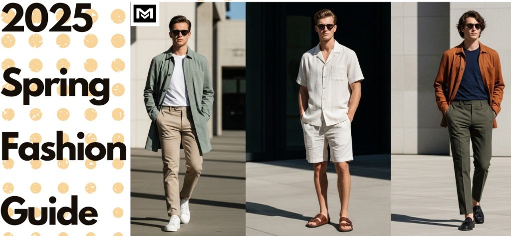 2025 Spring Fashion Guide: 3 Must-Know Trends for Men