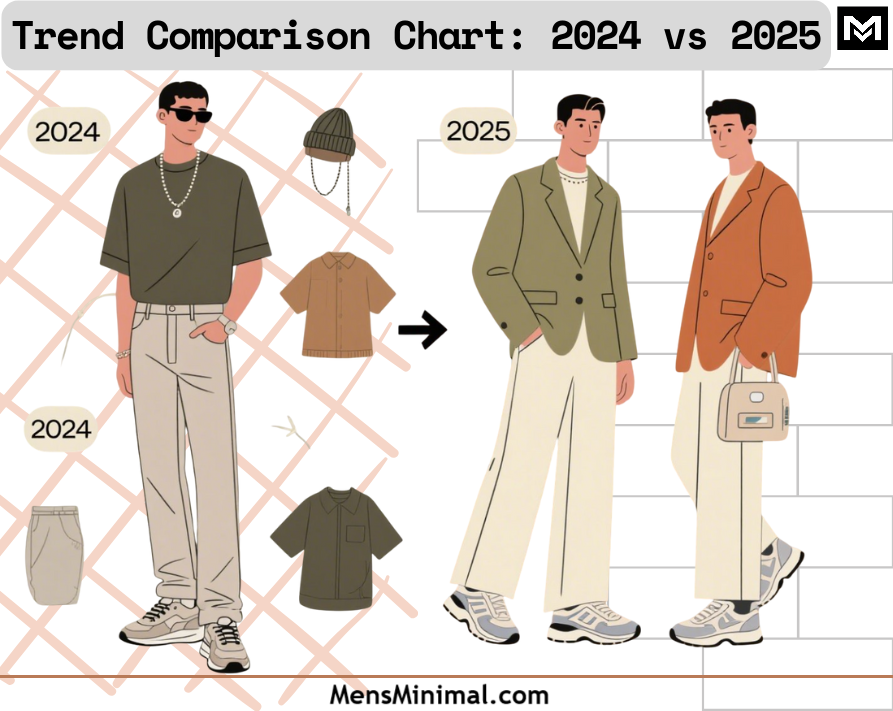 Trends Comparison Chart 2024 vs 2025