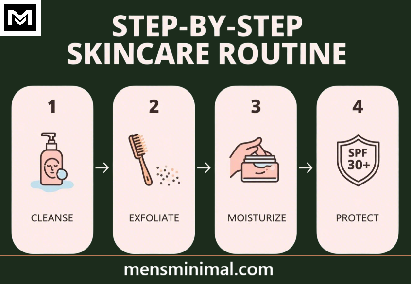 step by step skin care routine