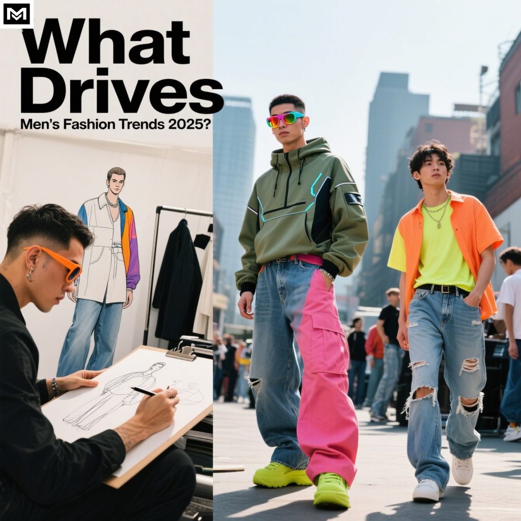 what drives men’s fashion trends