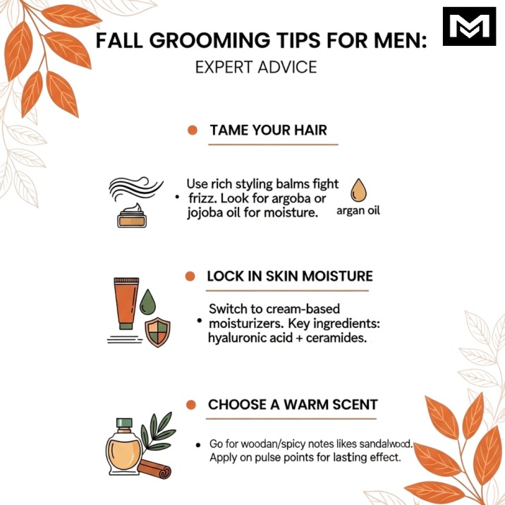 Fall grooming tips for men Expert advice