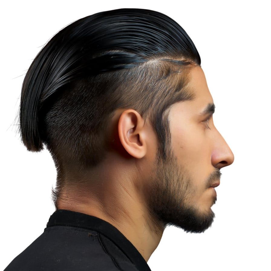Mullet fade Hairstyle showcase