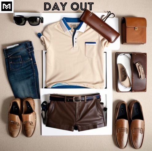 Preppy style on DAY OUT