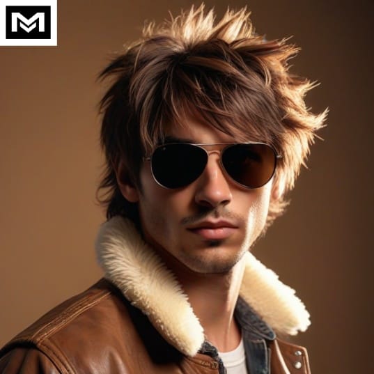 Shaggy wolf cut