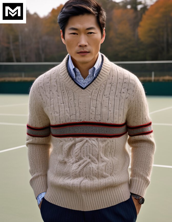 How to dress the preppy style aesthetic? Sweaters and cardigans