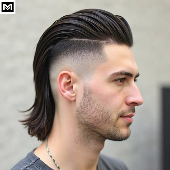Taper Fade Mullet