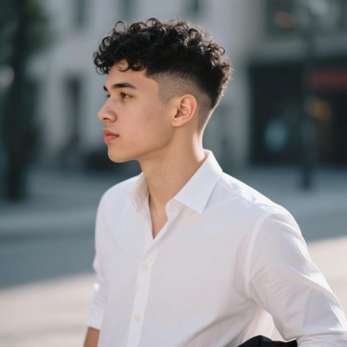 mid fade hairstyles for men