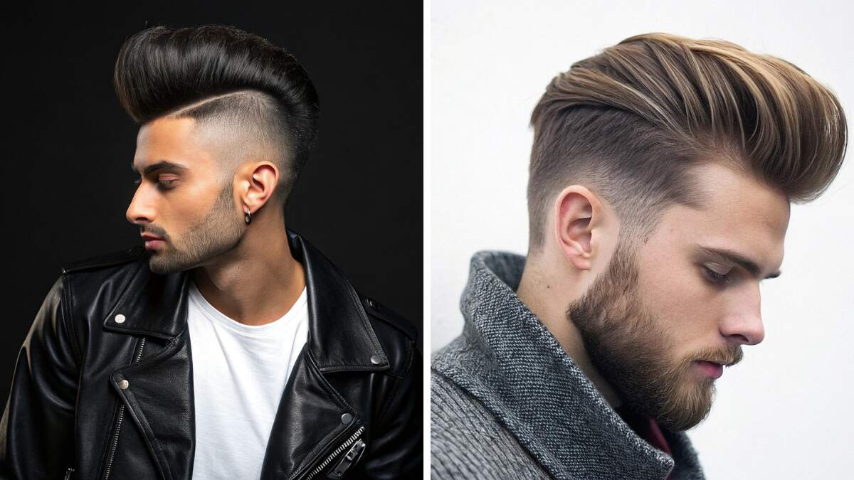 Best pompadour short haircuts for men in 2025