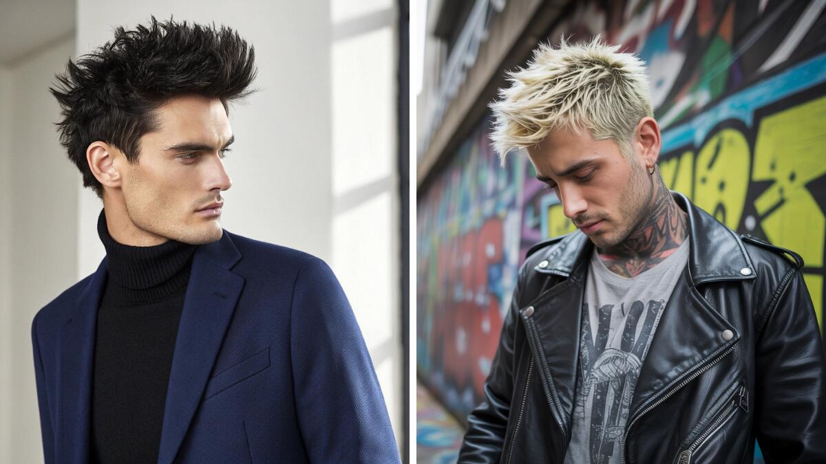 Best spiky short haircuts for men in 2025