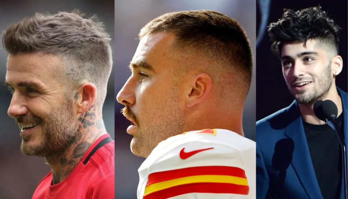 Celebrity-Inspiration-Iconic-Fade-Looks-of-David-Beckham-Travis-Kelce-Zayn-malik