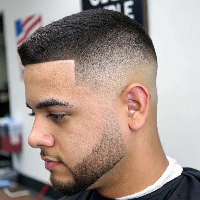 man-showcasing-Modern-shadow-fade-haircut