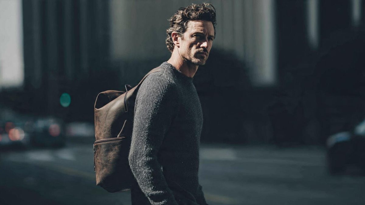 Top backpacks for men in urban settings elevating everyday style.