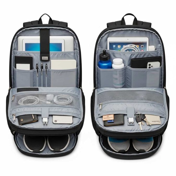 gym work hybrid backpack