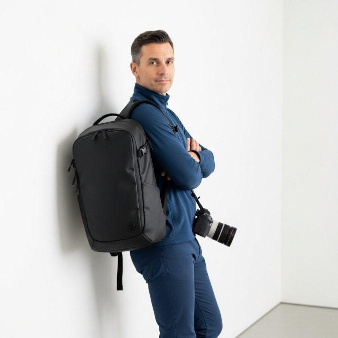 minimalist backpack for men type