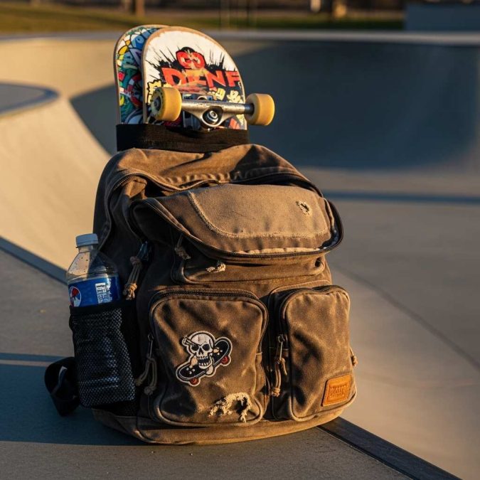 street skater backpack