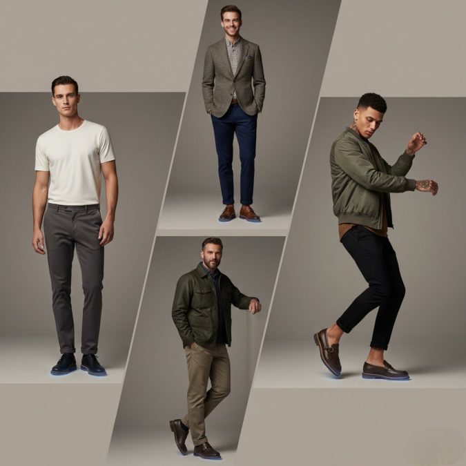 How to style safety dress shoes?