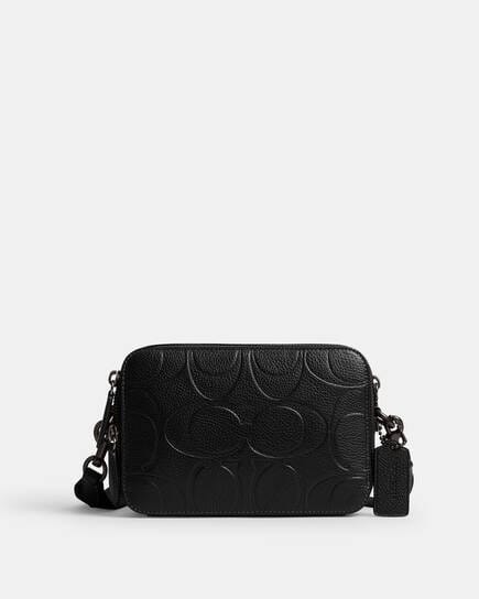 Coach men's leather tote.