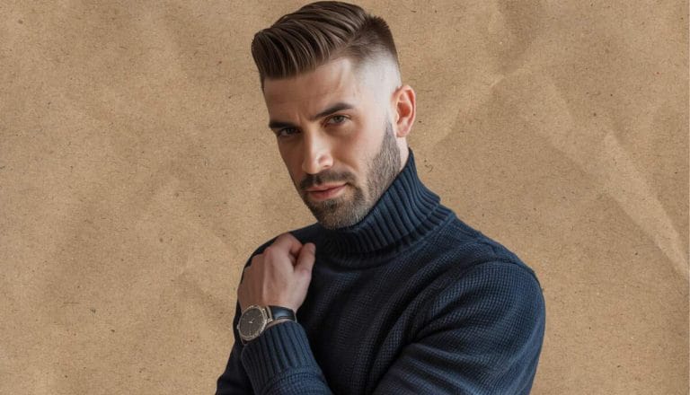 man showcasing Fade Hairstyles for Men-Complete Guide to Every Fade Cut