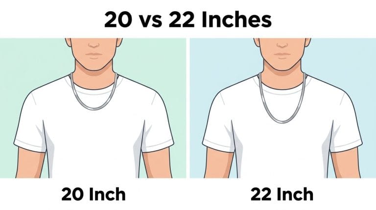 Standard Men's Necklace Length: Complete Size Guide (2026)