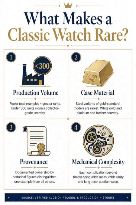 What the Rarest Classic Watches Reveal About Horological History