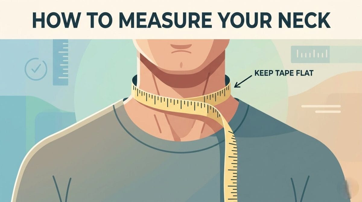 How to measure your neck for right chain length