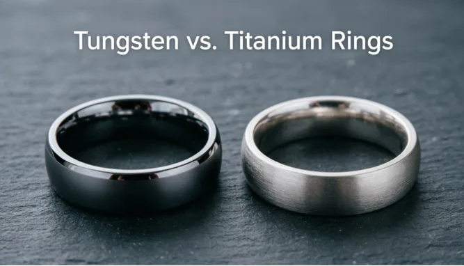 Tungsten vs Titanium Rings for Men: Pros, Cons & Sizing