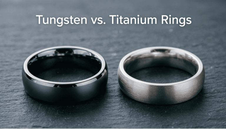 Tungsten vs Titanium Rings for Men: Pros, Cons & Sizing
