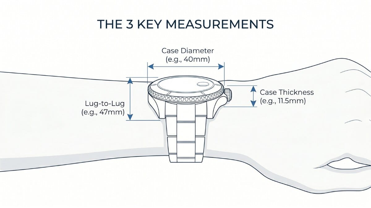 How to Choose Your First Luxury Watch: Confirm Wrist Fit Before Committing