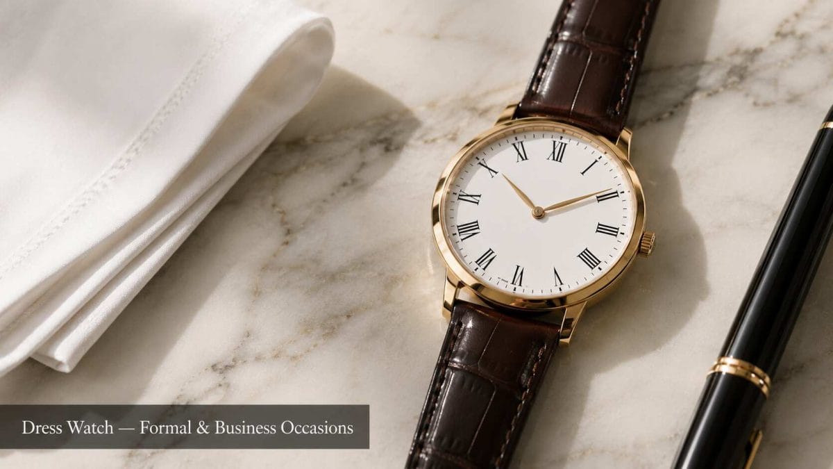 The Main Types of Men’s Watches