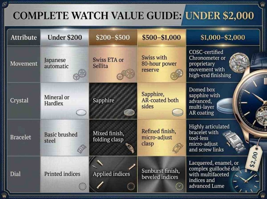 Mid-Range Watches ($200 to $1,000)