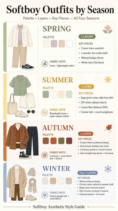 Softboy Outfits by Season