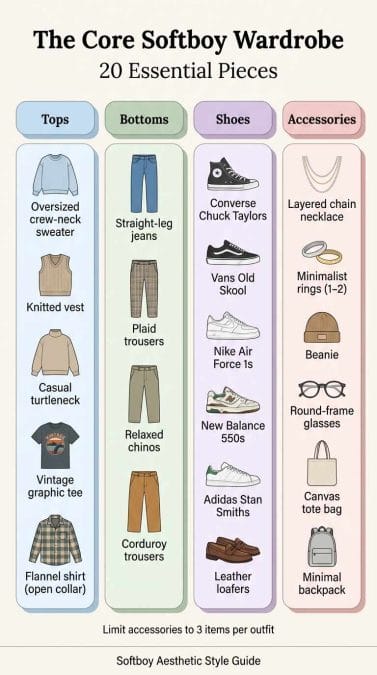 Essential Softboy Wardrobe Pieces