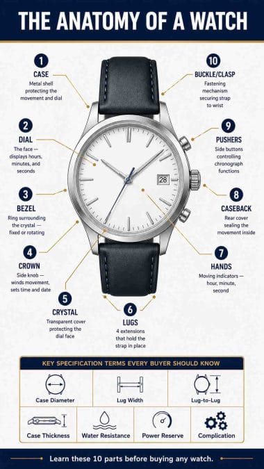 The Anatomy of a Watch: Know What You're Looking At