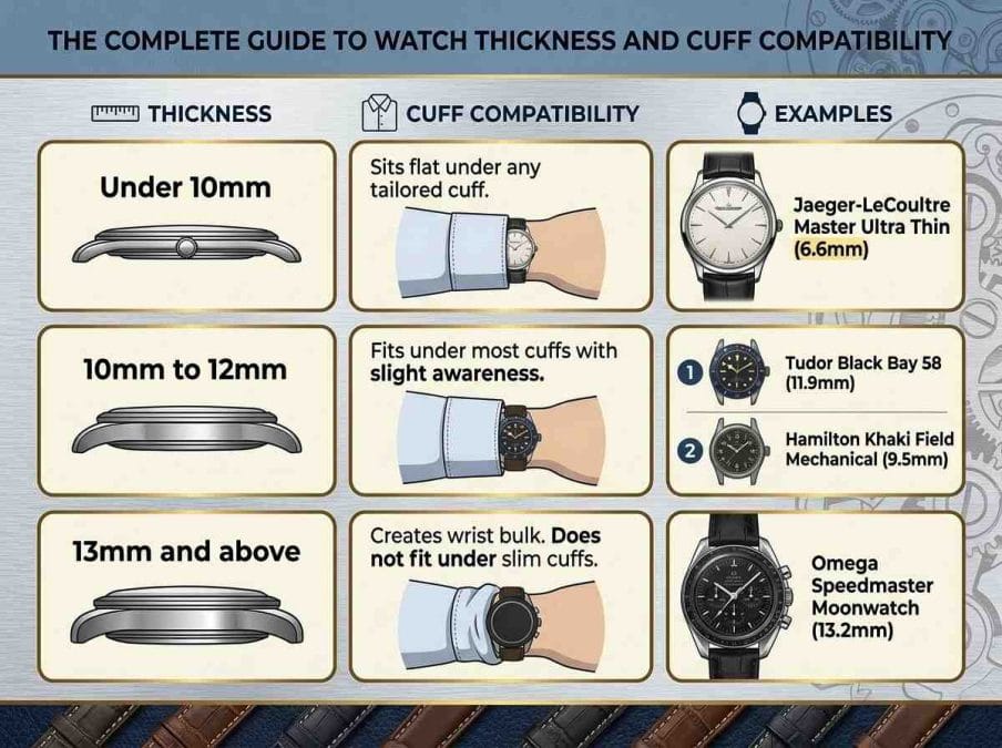 The 3 Measurements That Determine Watch Fit