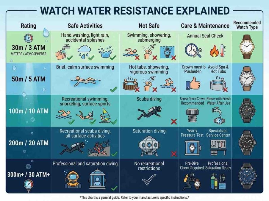 The Full Water Resistance Scale