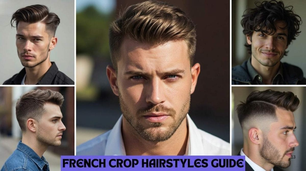 12 French Crop Hairstyles for Men For Every Face Shape.