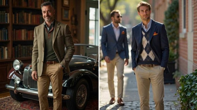 Preppy Style For Men Guide covering 7 Tips, Outfits & Icons.
