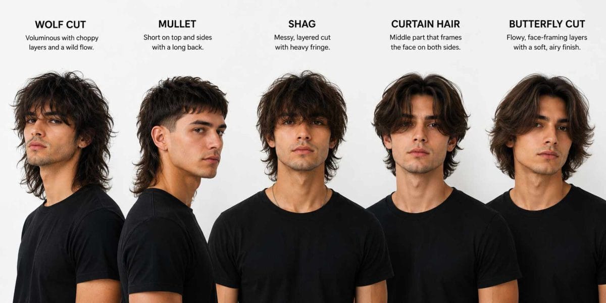 Wolf Cut vs. Similar Cuts