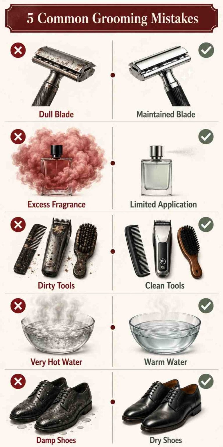 Bad Grooming Examples Men’s Grooming Essentials 2026: Hair, Skin & Hygiene