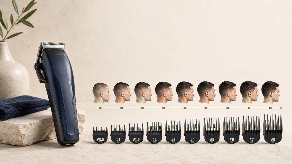 11 Hair Clipper Guard Sizes Explained: Complete Chart and Haircut Length Guide
