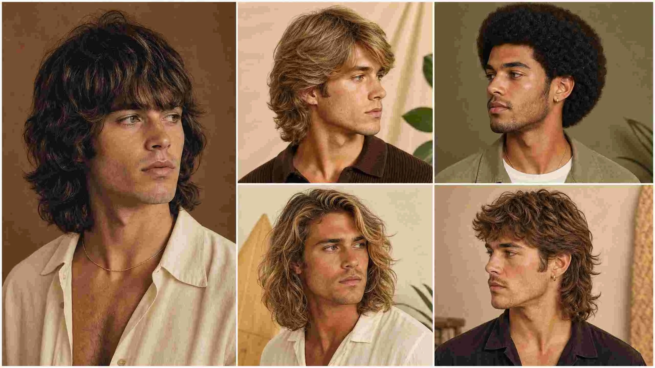 17 Men’s 70s Hairstyles for Guys: Classic Retro Hair Ideas