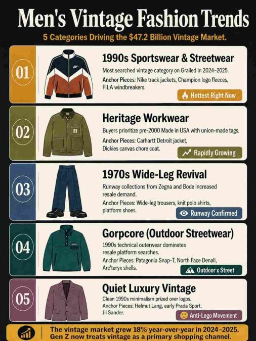 Men’s Vintage Fashion Trends in 2026