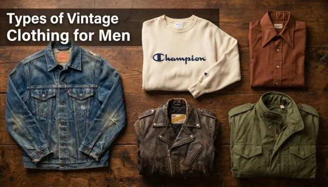 Types of Vintage Clothing for Men