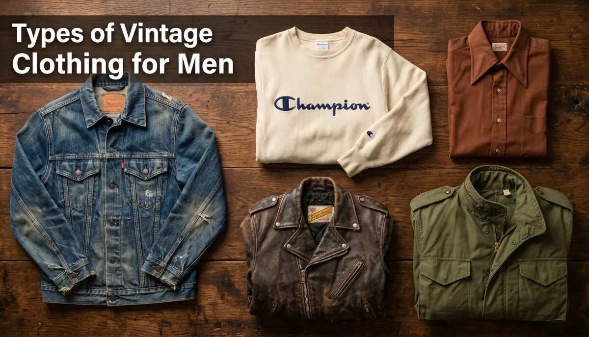 Types of Vintage Clothing for Men: Every Era, Style and Garment Explained