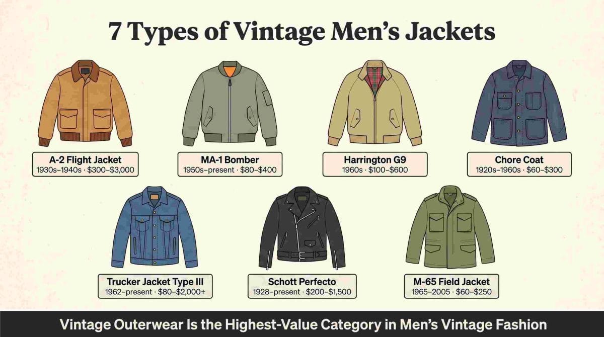 Jackets and Outerwear — Flight Jackets, Harringtons, Chore Coats, and More